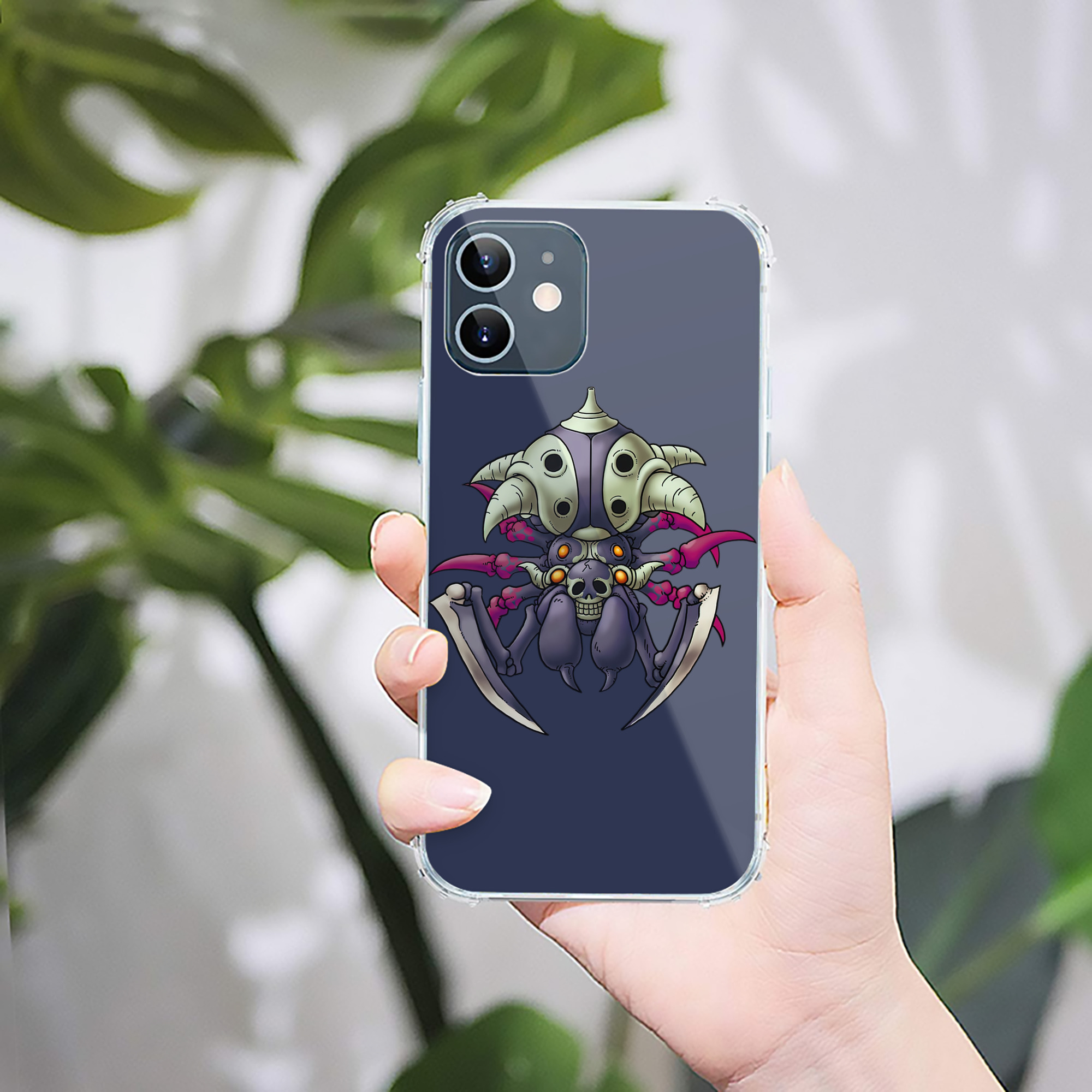 （画像用） ドラゴンクエスト Doragon Kuesuto Dragon Quest 【iPhone 12シリーズ対応】透明スマホケース（クリアソフトケース）